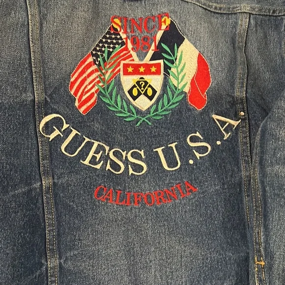 Guess Jean Americans Tradition Original Design, M, - Picture 6 of 6